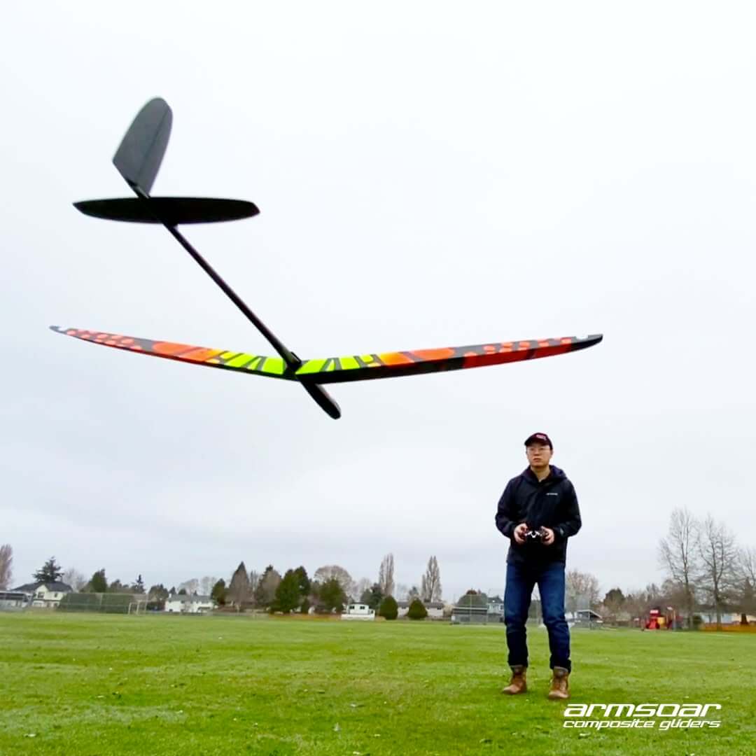 Fury 1.5m two-piece wing F5K electric glider