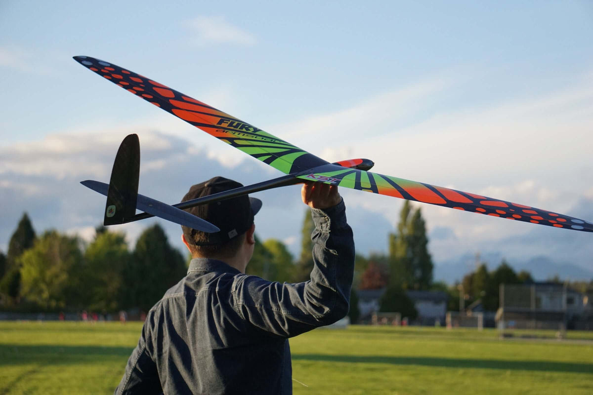Fury 1.5m two-piece wing F5K electric glider